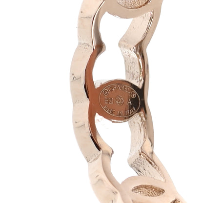 Chanel Metal CC Ring 6 52 Gold 3 of 3