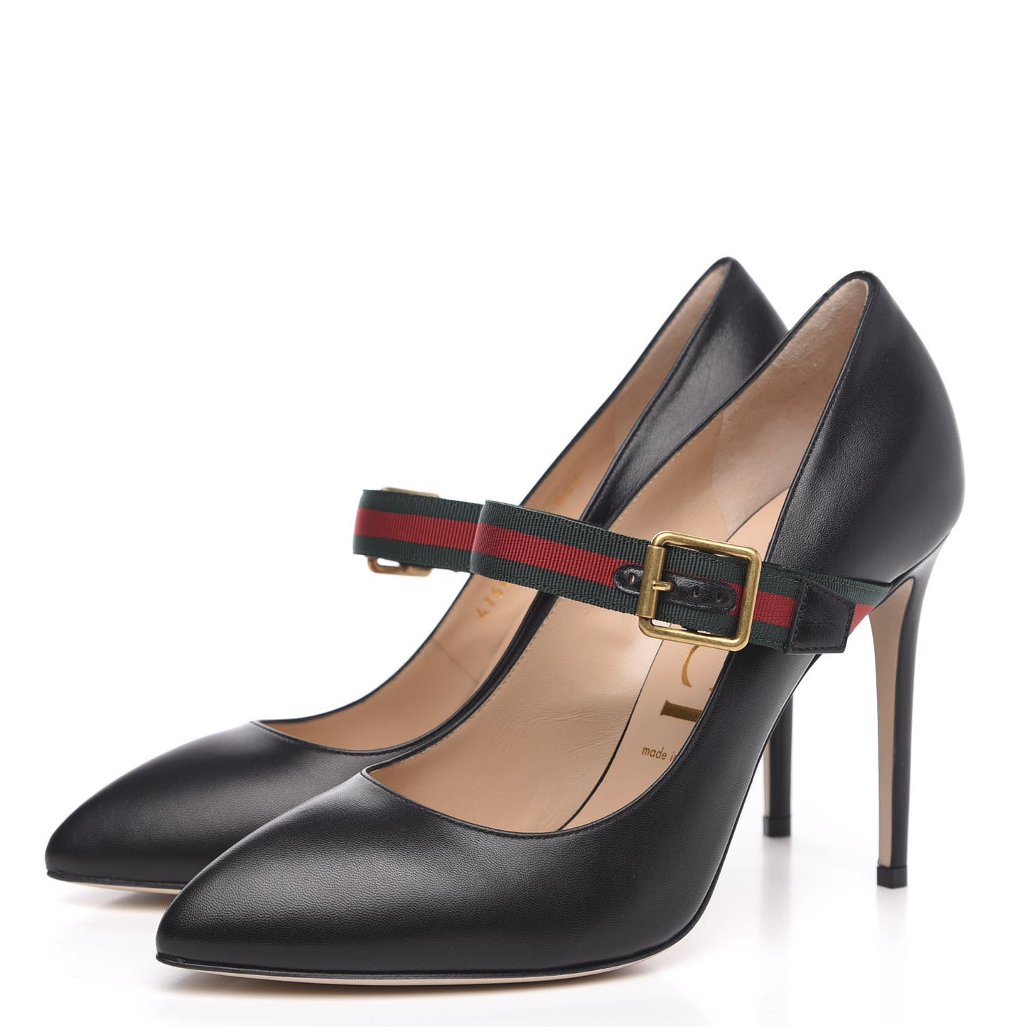 Malaga Kid Sylvie High Heel Pumps 40.5 Black