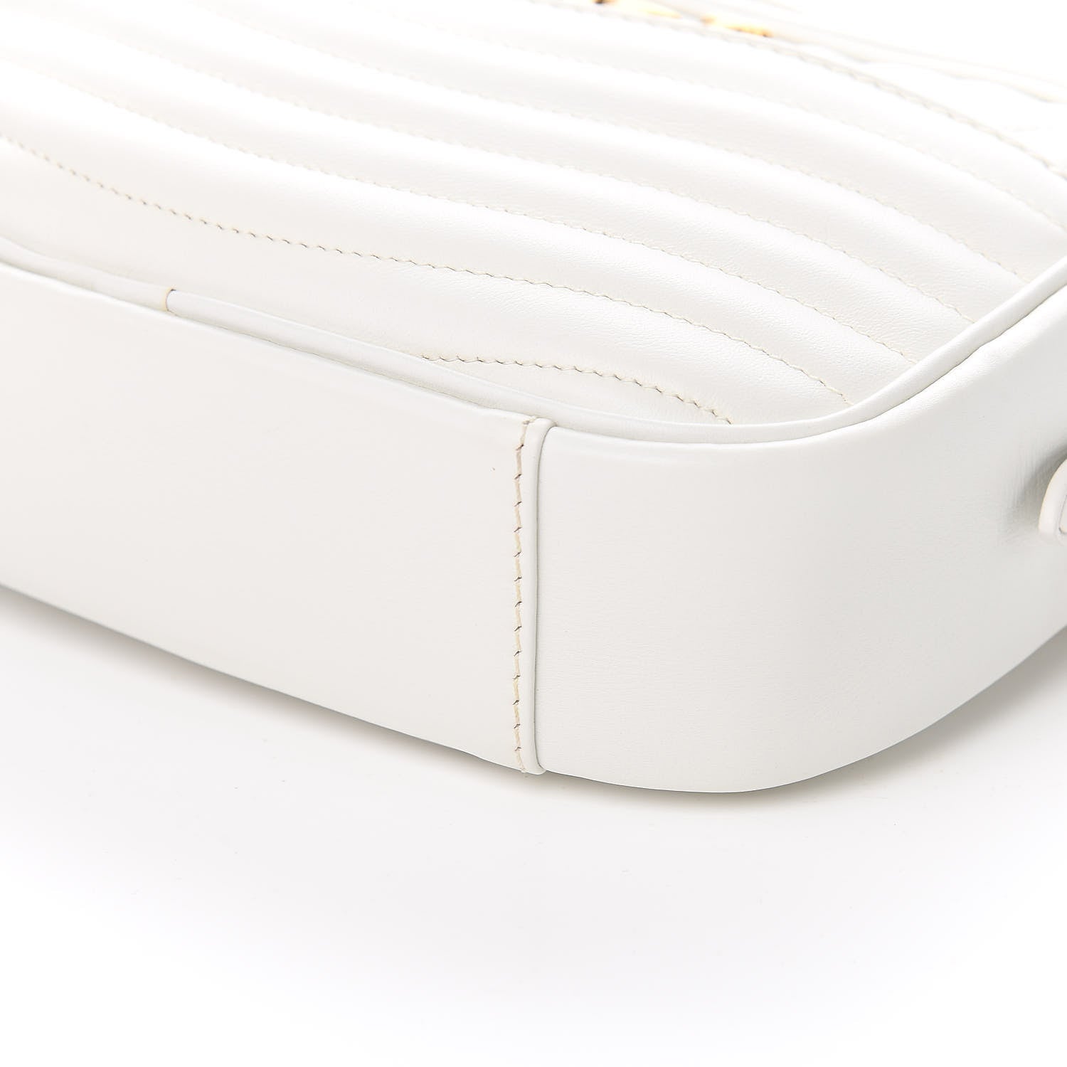 Louis Vuitton Calfskin New Wave Camera Bag White 9 of 11