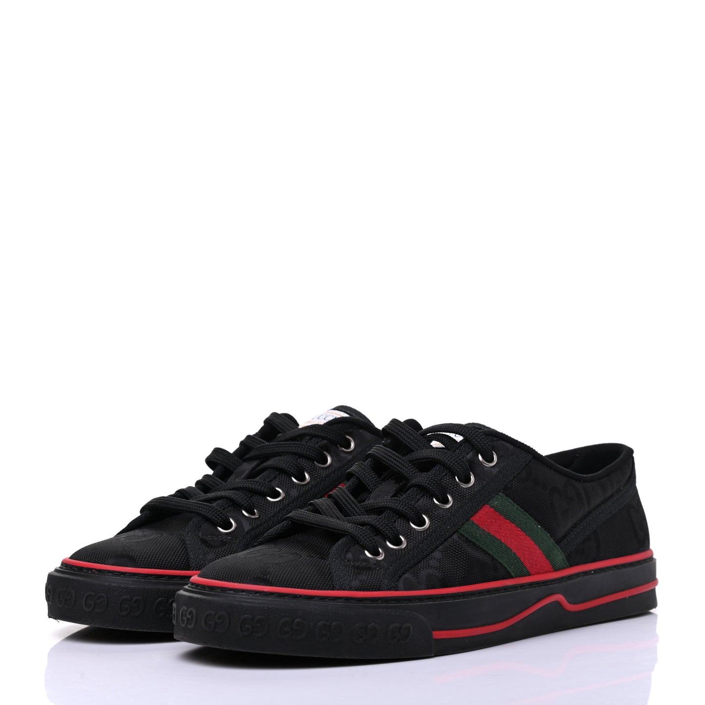 Econyl Nylon Web Monogram Off The Grid Mens 1977 Tennis Sneakers 39 Black