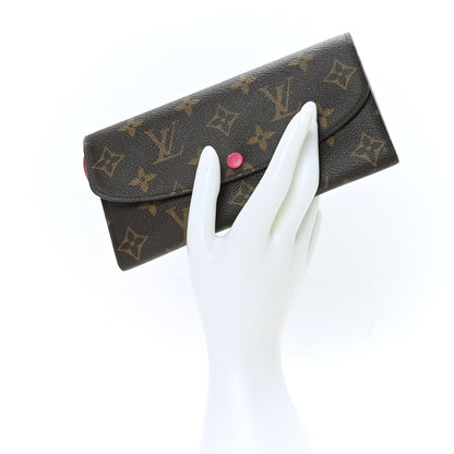 Louis Vuitton Monogram Emilie Wallet Hot Pink 2 of 7