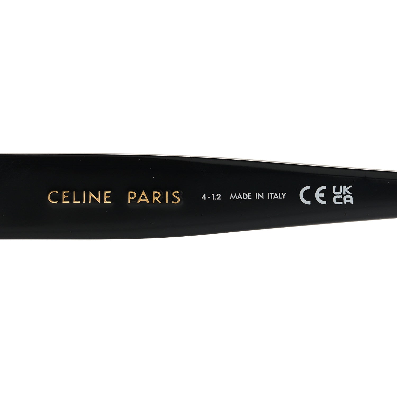 Celine Acetate Triomphe Sunglasses CL40222F Black 5 of 7