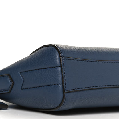 Givenchy Sugar Goatskin Nano Antigona Midnight Blue 7 of 11