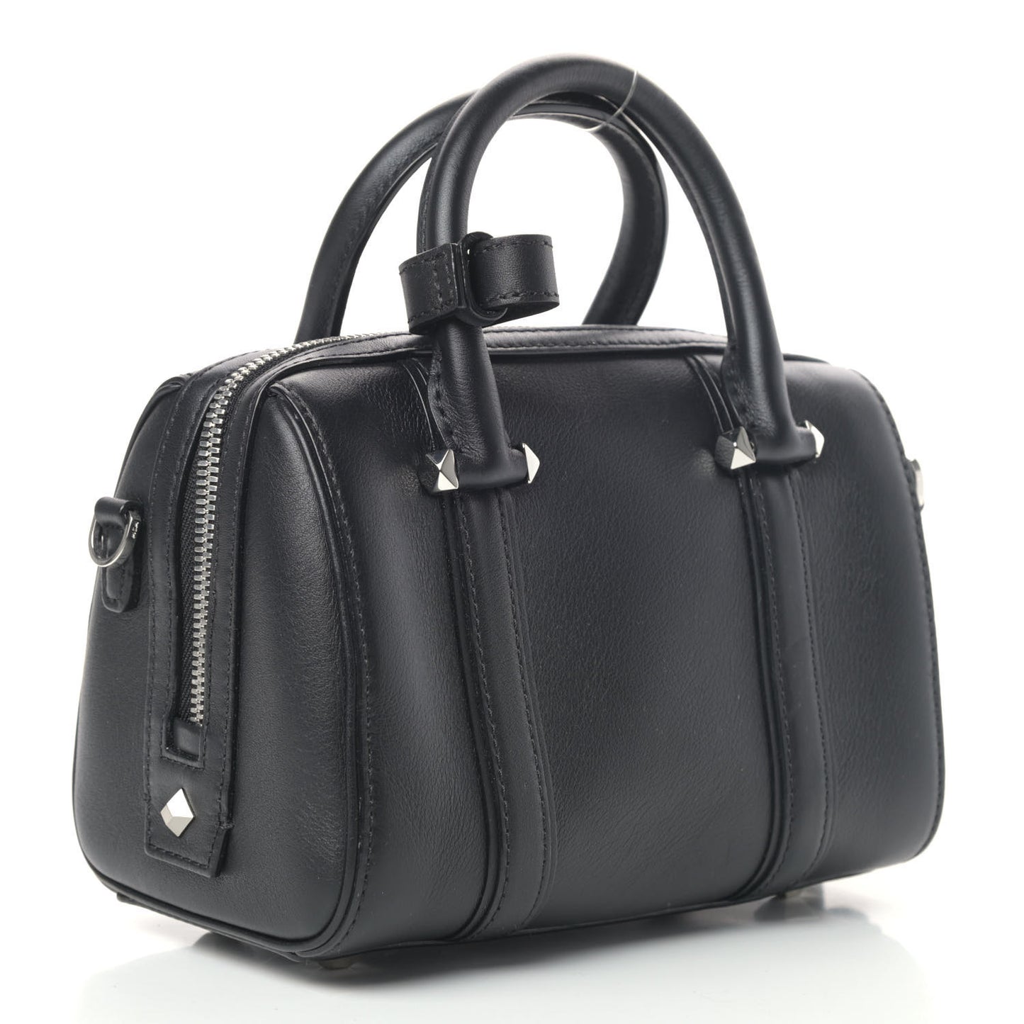 Calfskin Small Essential Boston Black