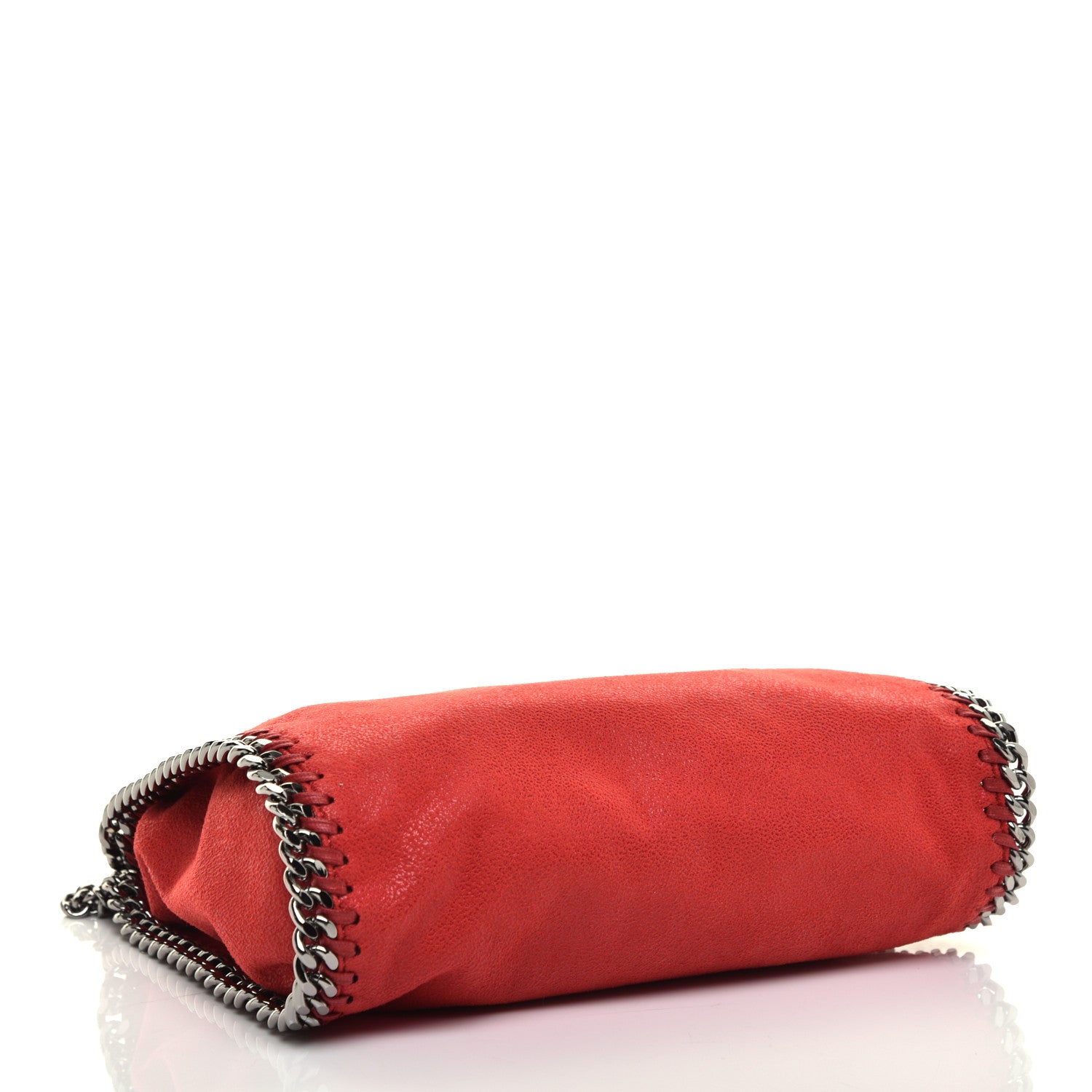 Stella McCartney Shaggy Deer Mini Falabella Fold Over Tote Lipstick 4 of 10