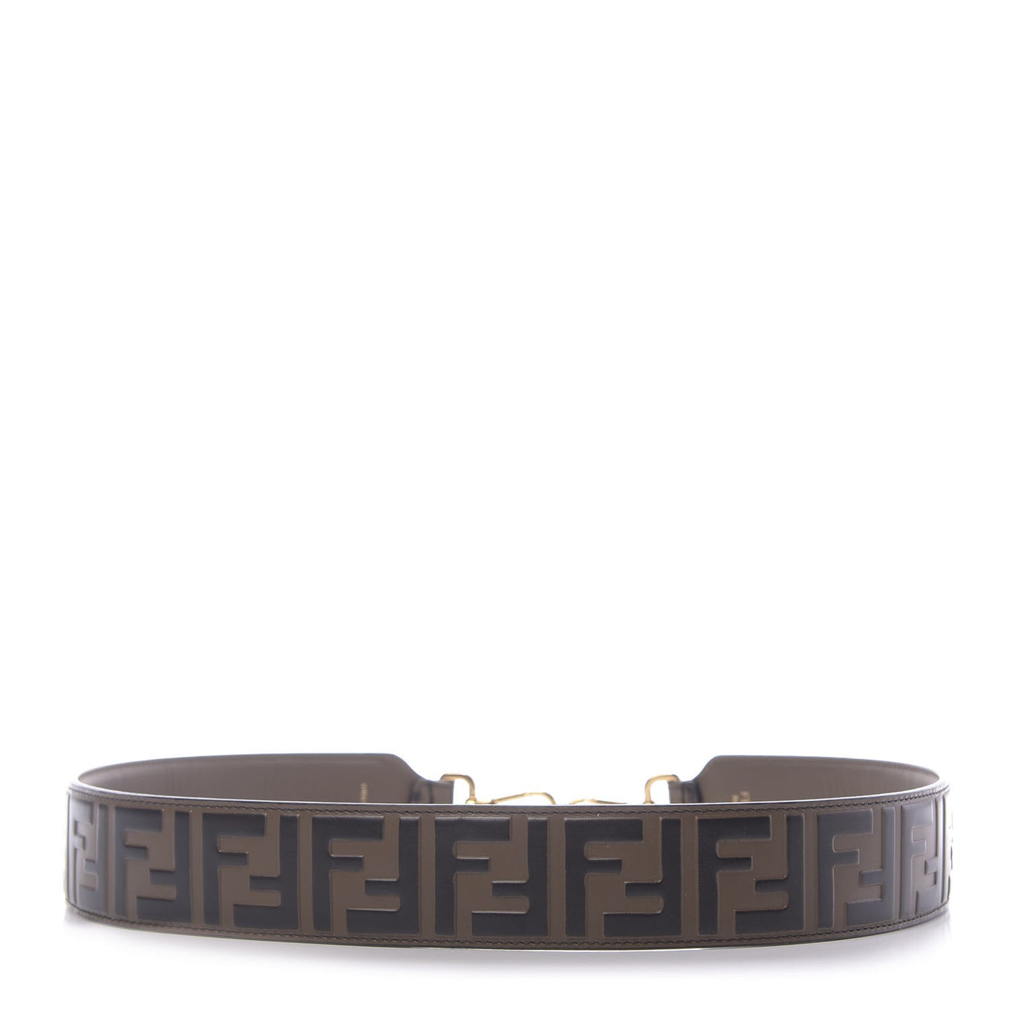 Vitello Century Bi-Color FF 1974 Embossed Strap You Maya Black