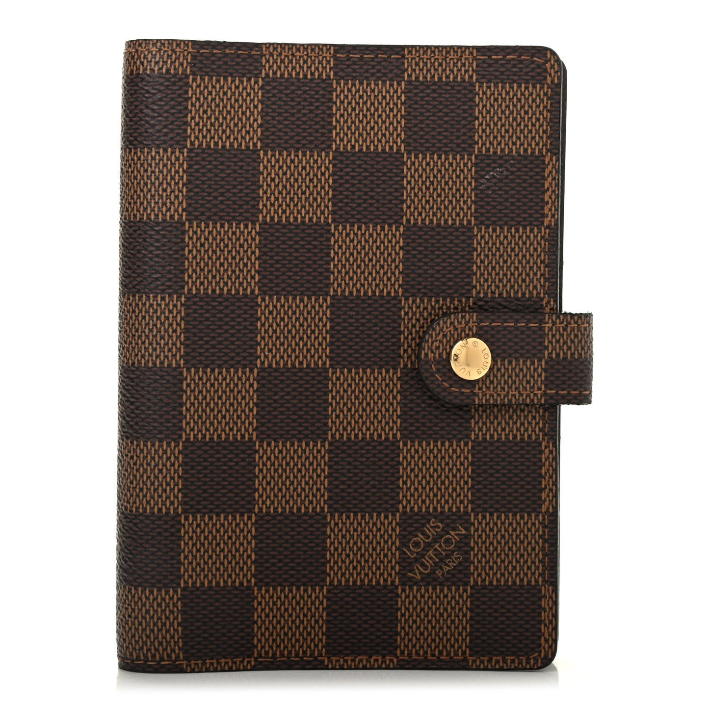 Damier Ebene Small Ring Agenda Cover
