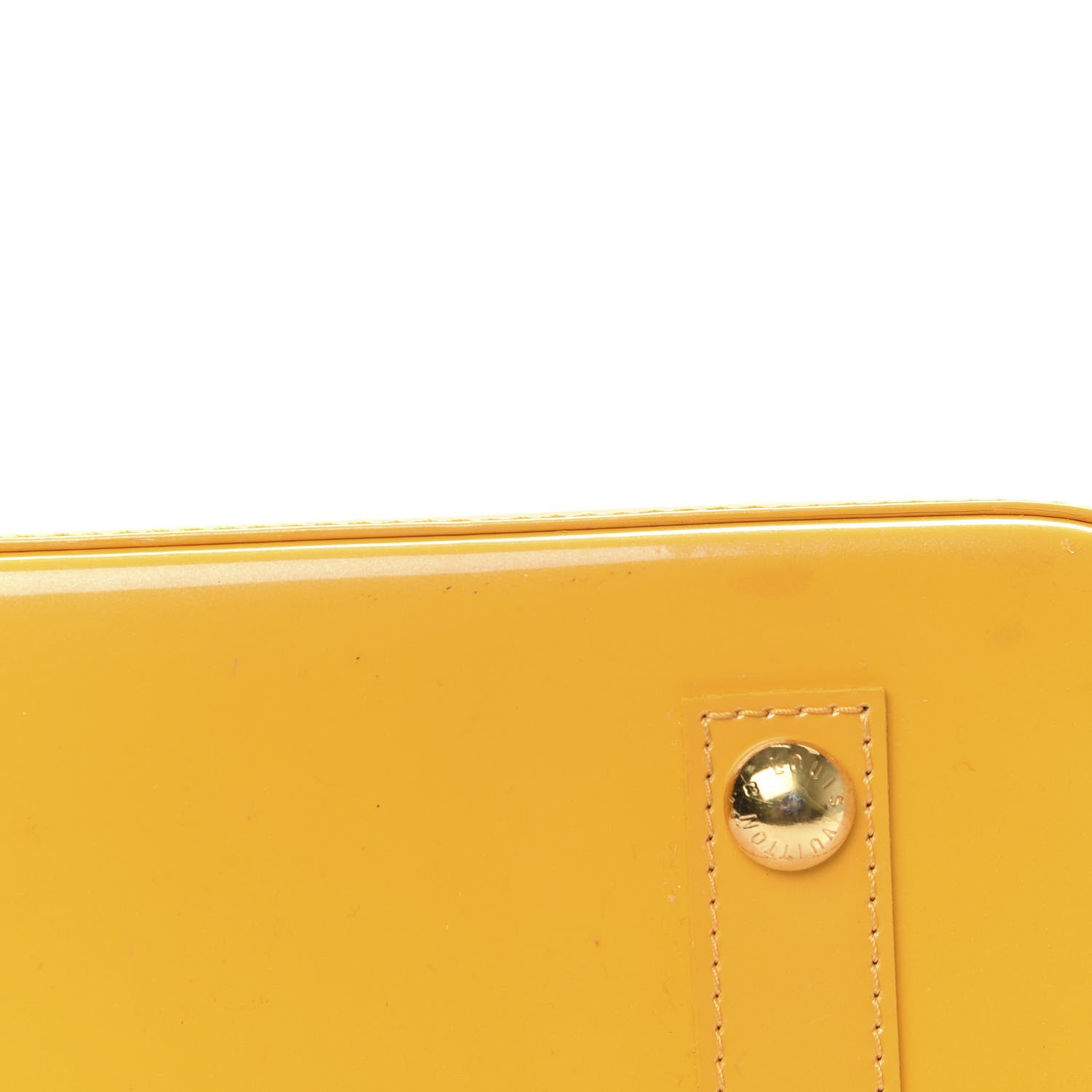 Louis Vuitton Vernis Alma PM Jaune Passion 11 of 14