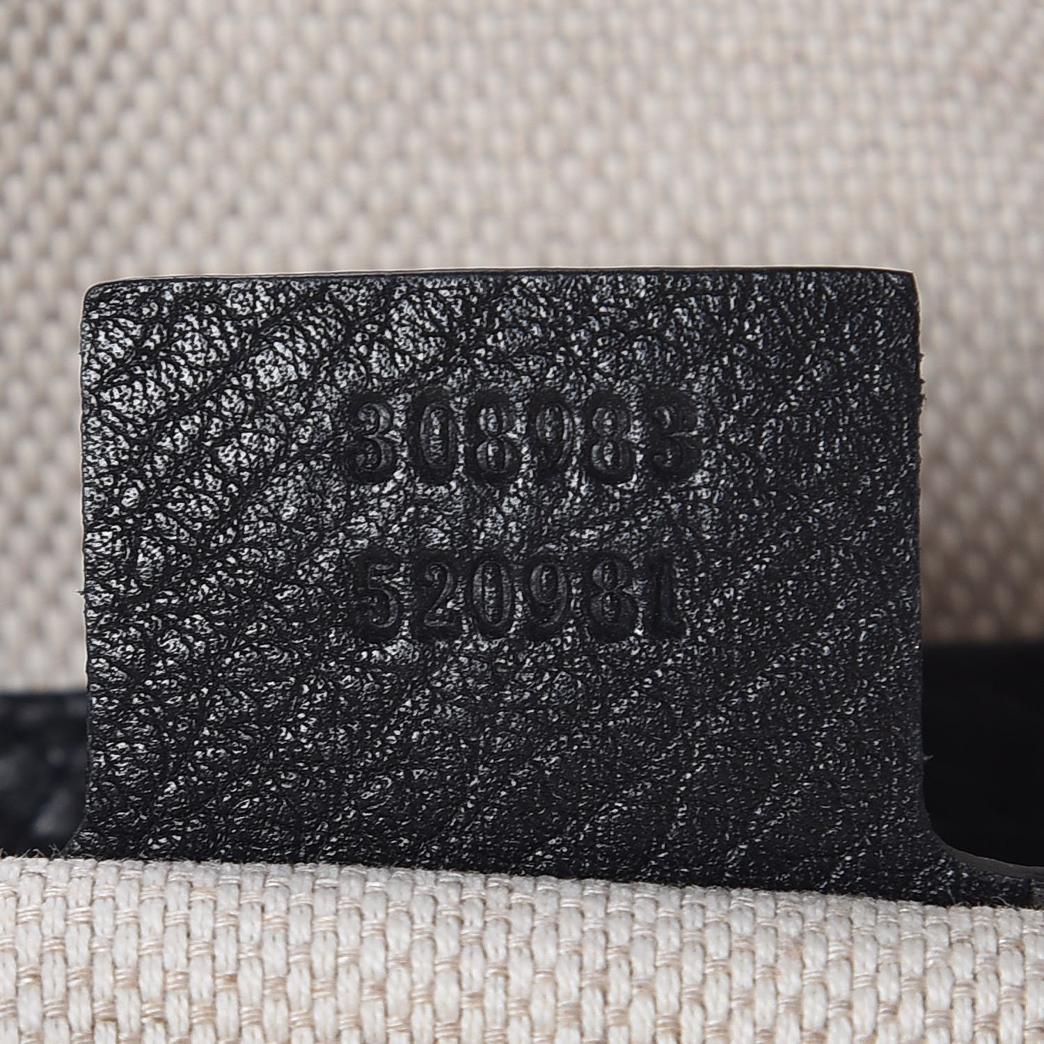 Gucci Pebbled Calfskin Small Soho Bowler Black 7 of 7