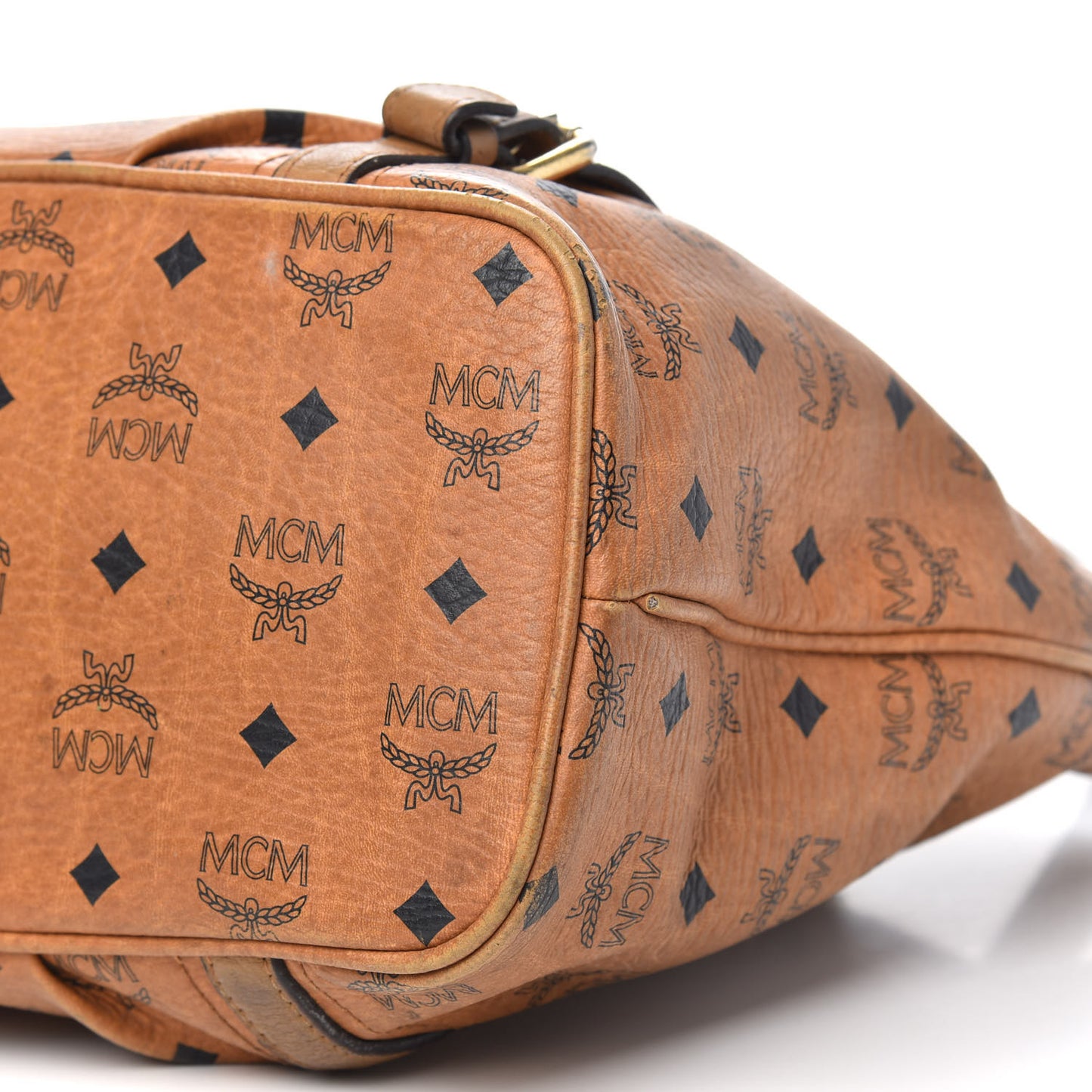 Visetos Medium Essentials Shopper Tote Cognac