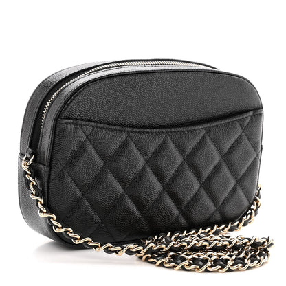 Chanel Caviar Quilted Vanity With Chain Black 4 of 11