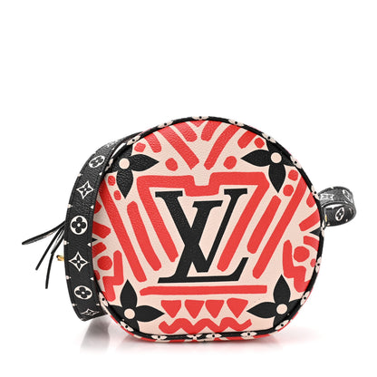 Louis Vuitton Monogram Giant Crafty Boite Chapeau Souple PM Creme Rouge Black 1 of 9