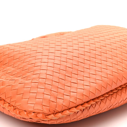 Bottega Veneta Nappa Intrecciato Large Veneta Hobo Orange 9 of 10