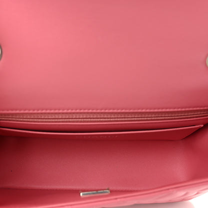 Chanel Lambskin Quilted Mini Rectangular Flap Pink 5 of 11