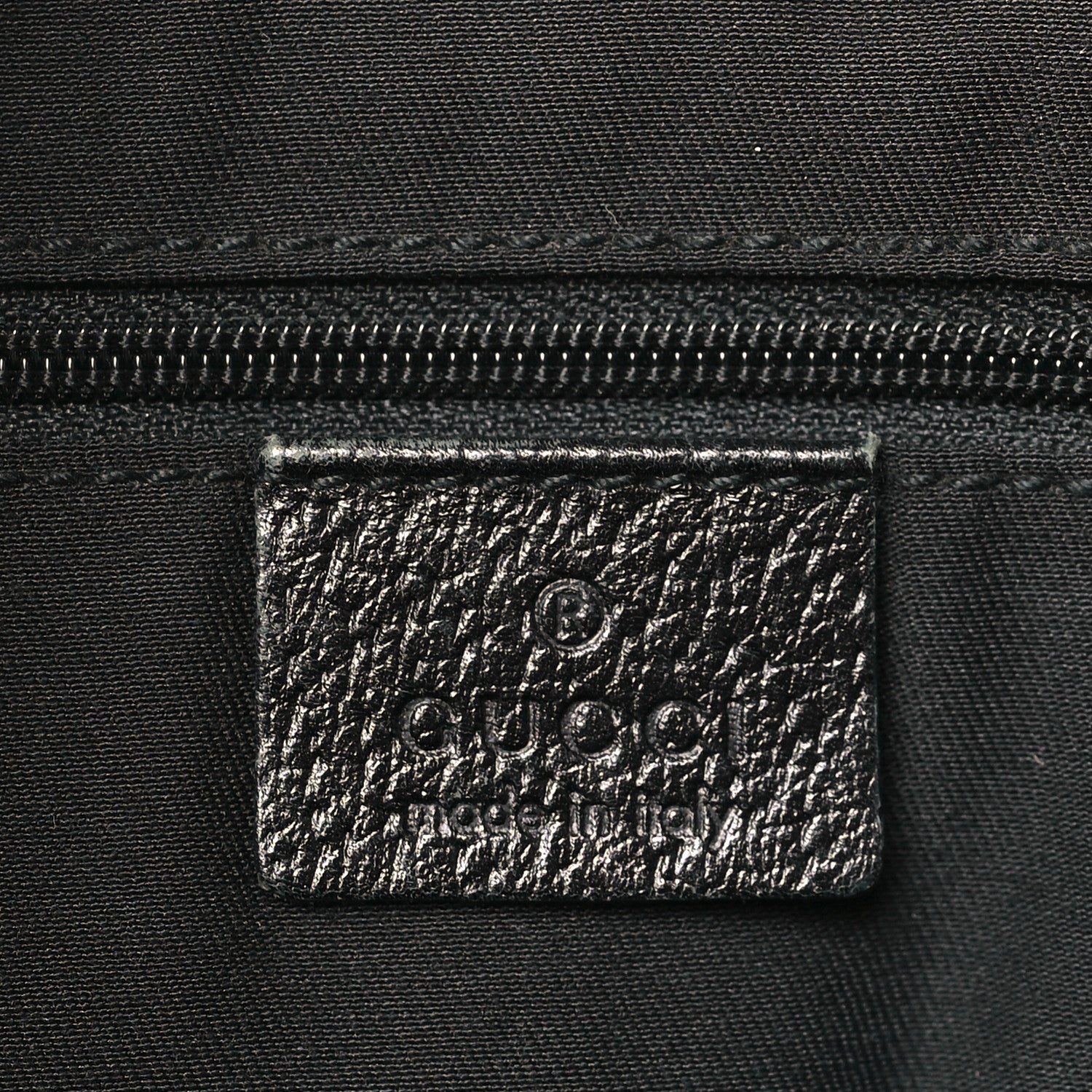 Gucci Monogram Small Princy Satchel Black 6 of 10