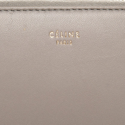 Celine Lambskin Square Multifunction Wallet Grey 6 of 7