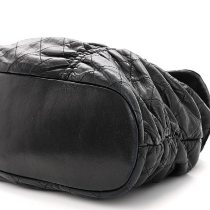 Chanel Lambskin Quilted Sharpei Flap Black 9 of 9