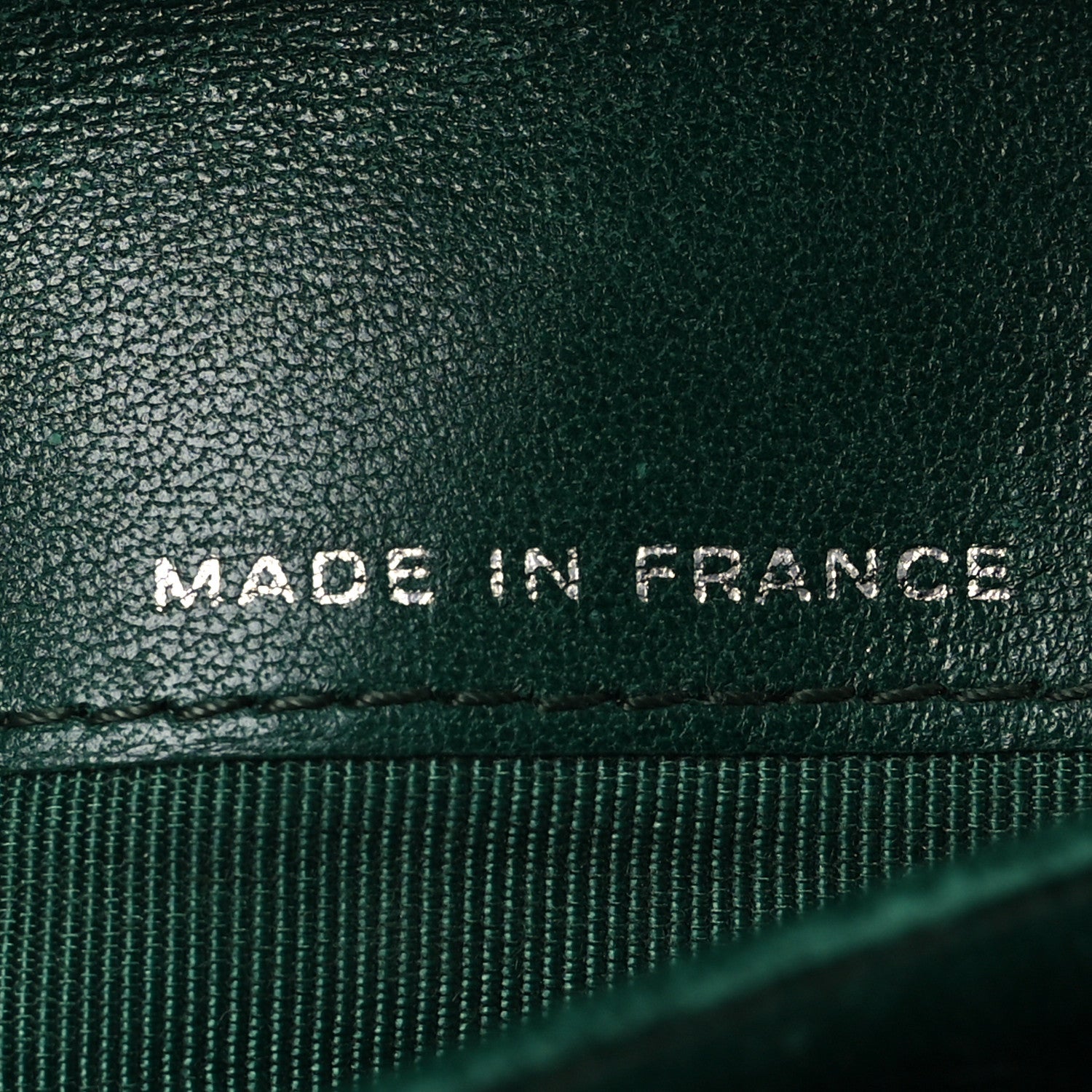 Chanel Patent Quilted Large Flap Wallet Green 8 of 13