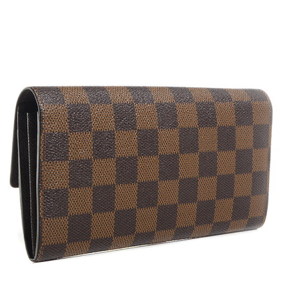 Louis Vuitton Damier Ebene Sarah Wallet 3 of 7
