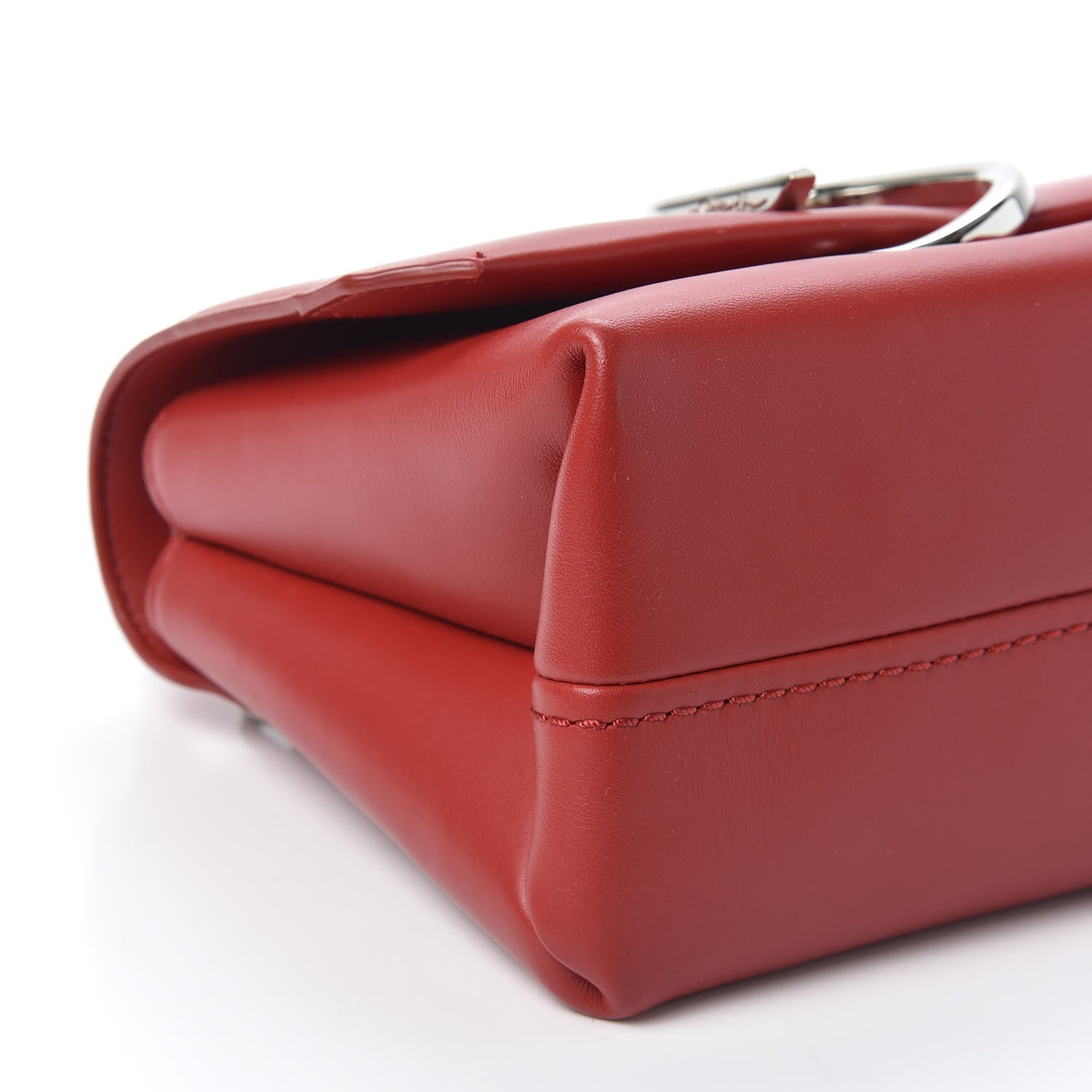 3.1 Phillip Lim 3.1 Smooth Calfskin Mini Alix Top Handle Satchel Red 5 of 8