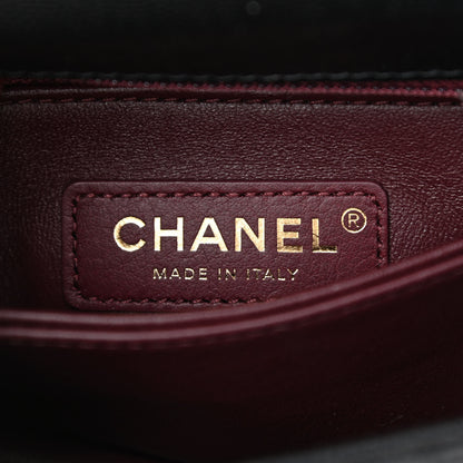 Chanel Caviar Quilted Extra Mini Coco Handle Flap Black 6 of 11