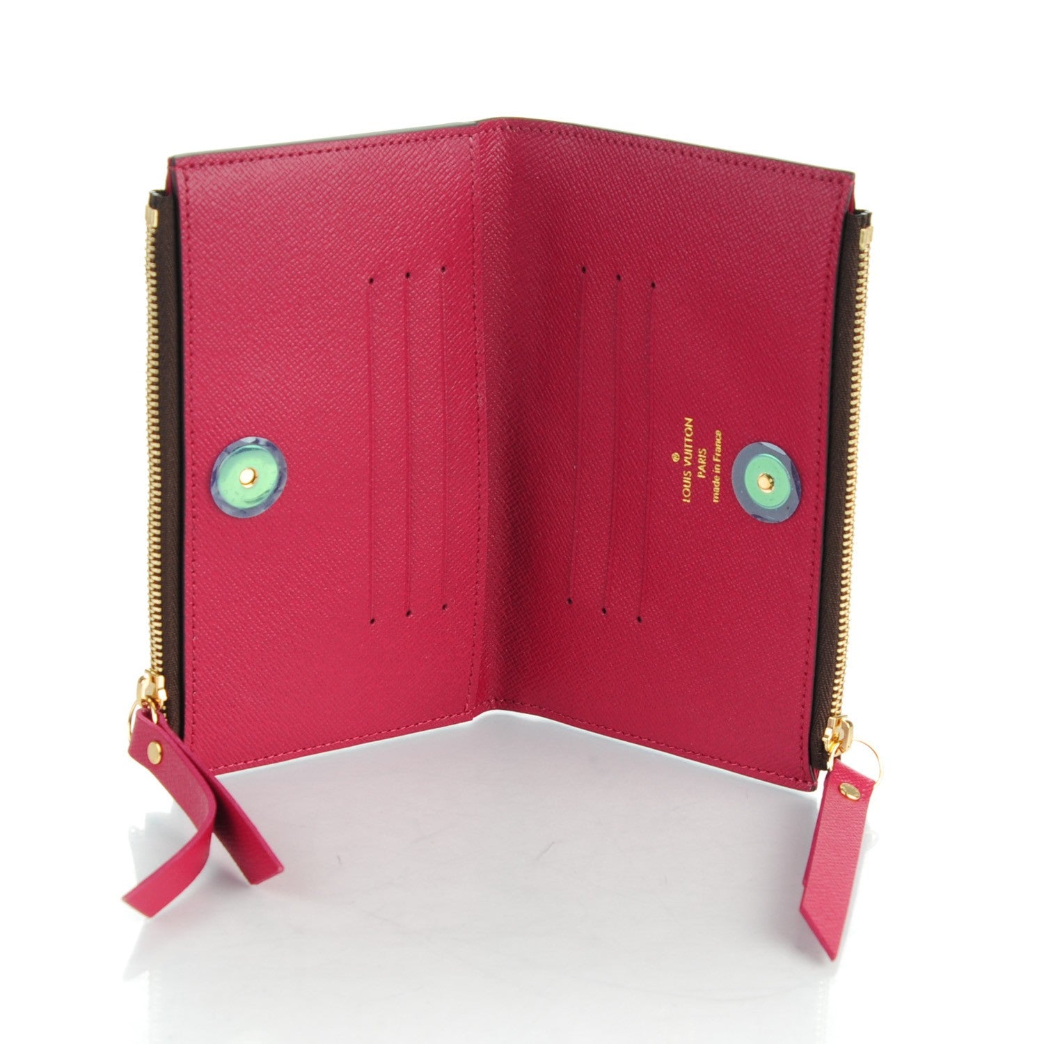 Louis Vuitton Monogram Adele Compact Wallet Fuchsia 5 of 7