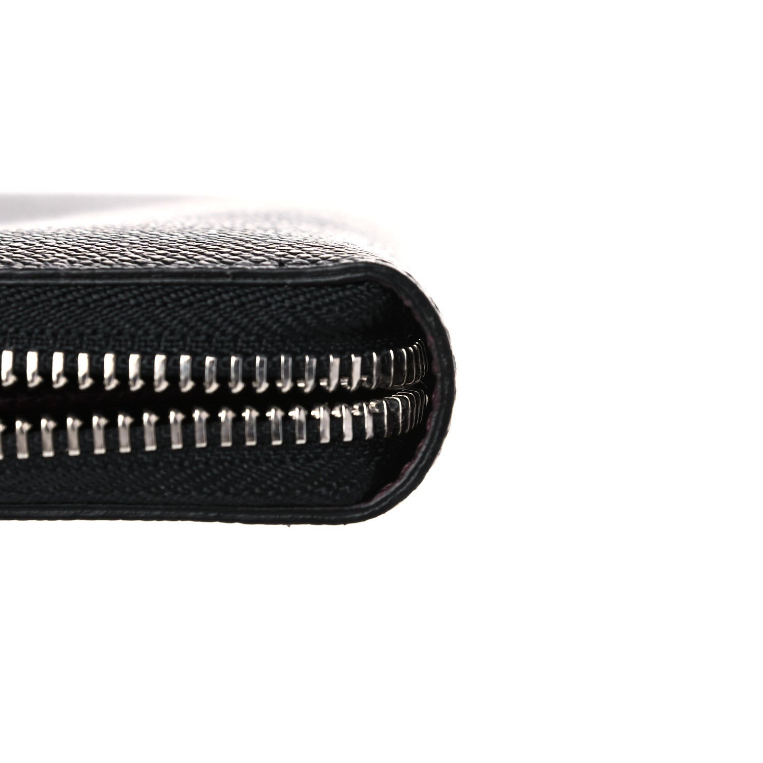Givenchy Grained Calfskin Zip Around Wallet Black 12 of 12
