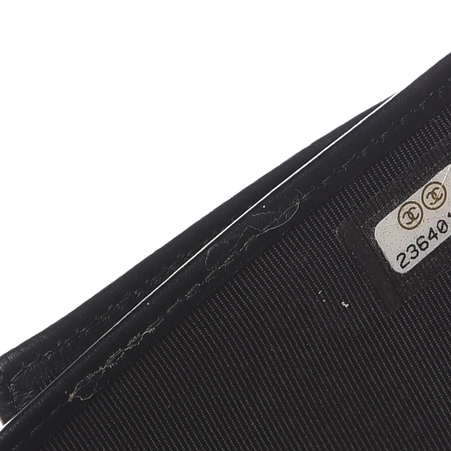 Chanel Calfskin Quilted Compact Flap Wallet So Black 8 of 8