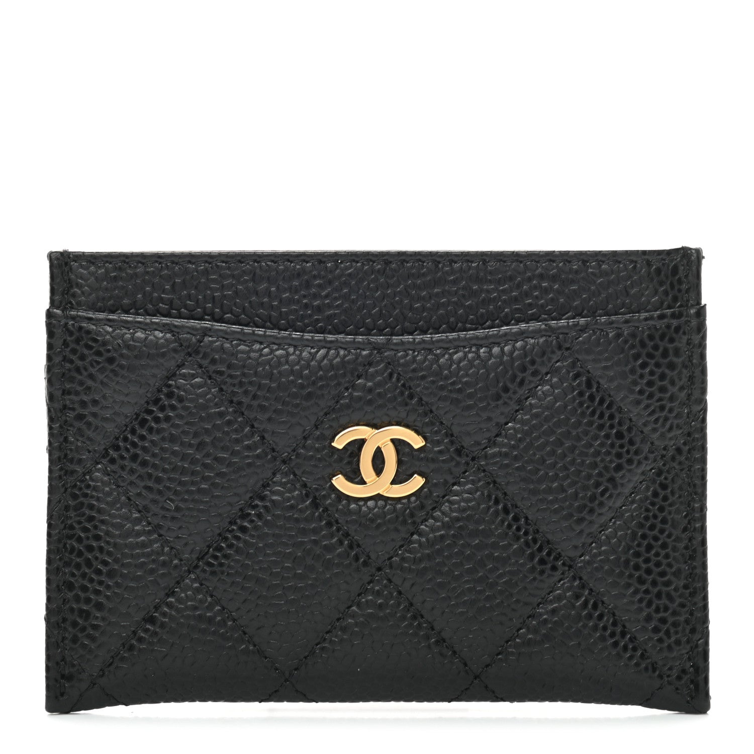 Chanel Caviar Quilted Card Holder Black 1 of 7