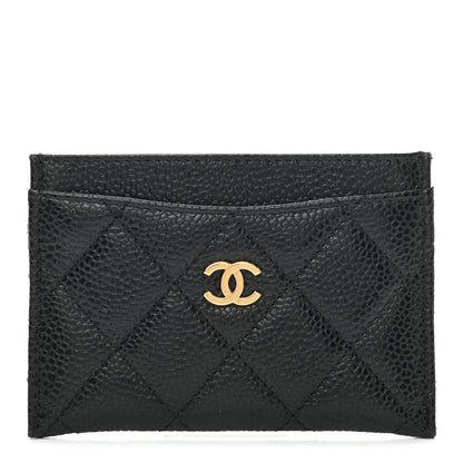 Chanel Caviar Quilted Card Holder Black 1 of 7
