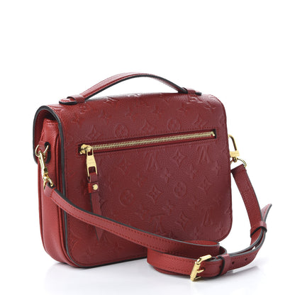 Louis Vuitton Empreinte Pochette Metis Scarlet 4 of 10