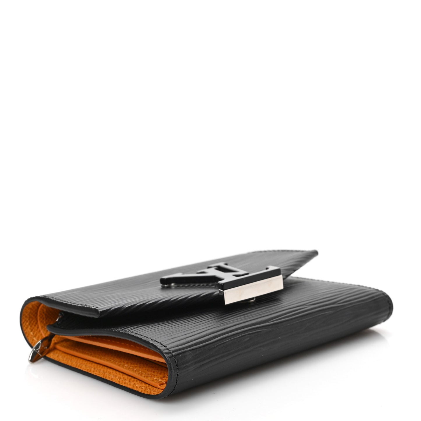 Epi Grenelle Compact Wallet Black
