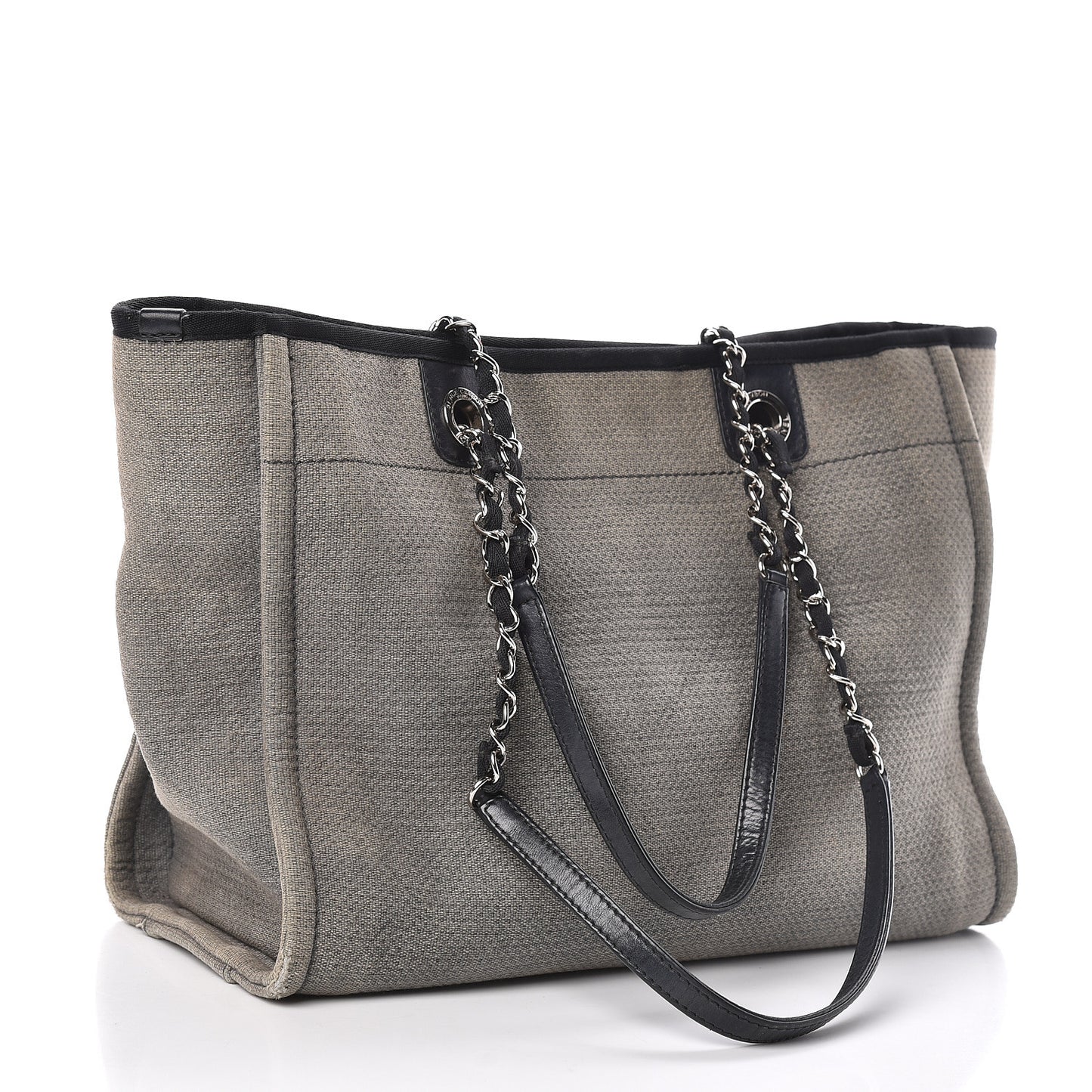 Canvas Small Deauville Tote Blue