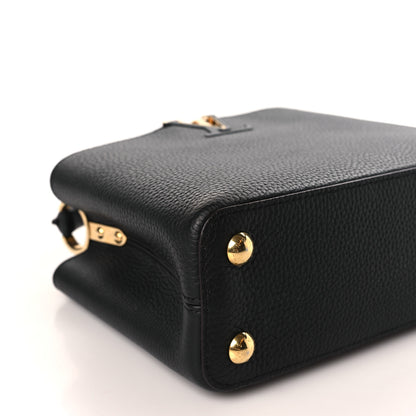 Louis Vuitton Taurillon Capucines BB Black 6 of 8