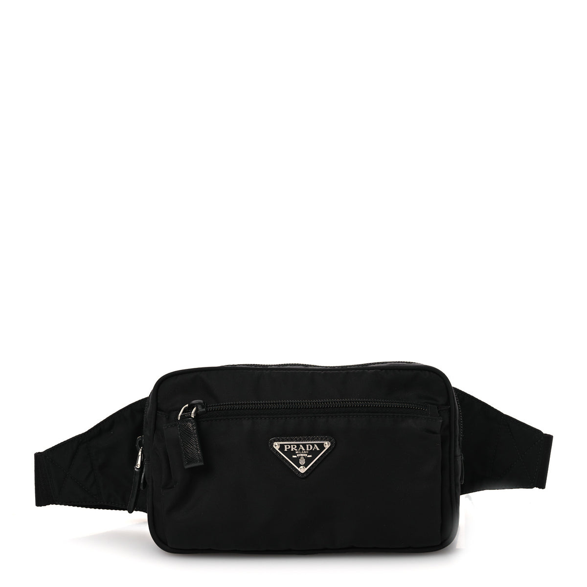 Prada Re-Nylon Saffiano Belt Bag Black 1 of 11
