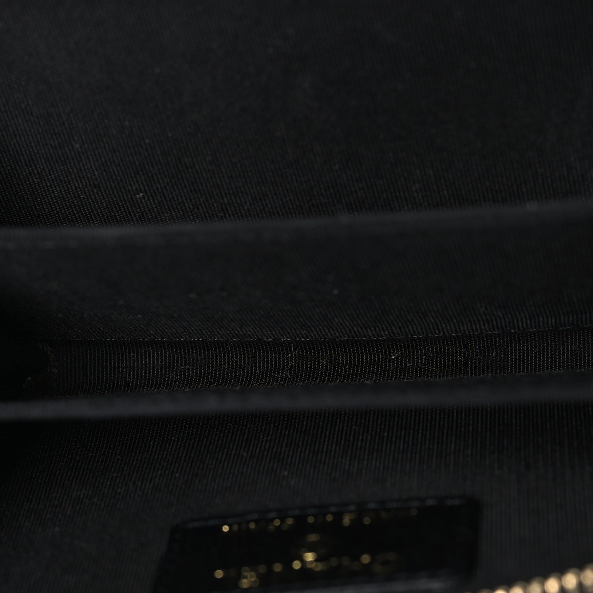 Chanel Goatskin Quilted Chanel 19 Zip Around Coin Purse Wallet Black 5 of 7
