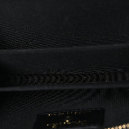 Chanel Goatskin Quilted Chanel 19 Zip Around Coin Purse Wallet Black 5 of 7