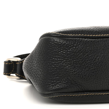 Chanel Grained Calfskin Tassel Shoulder Bag Black 9 of 14