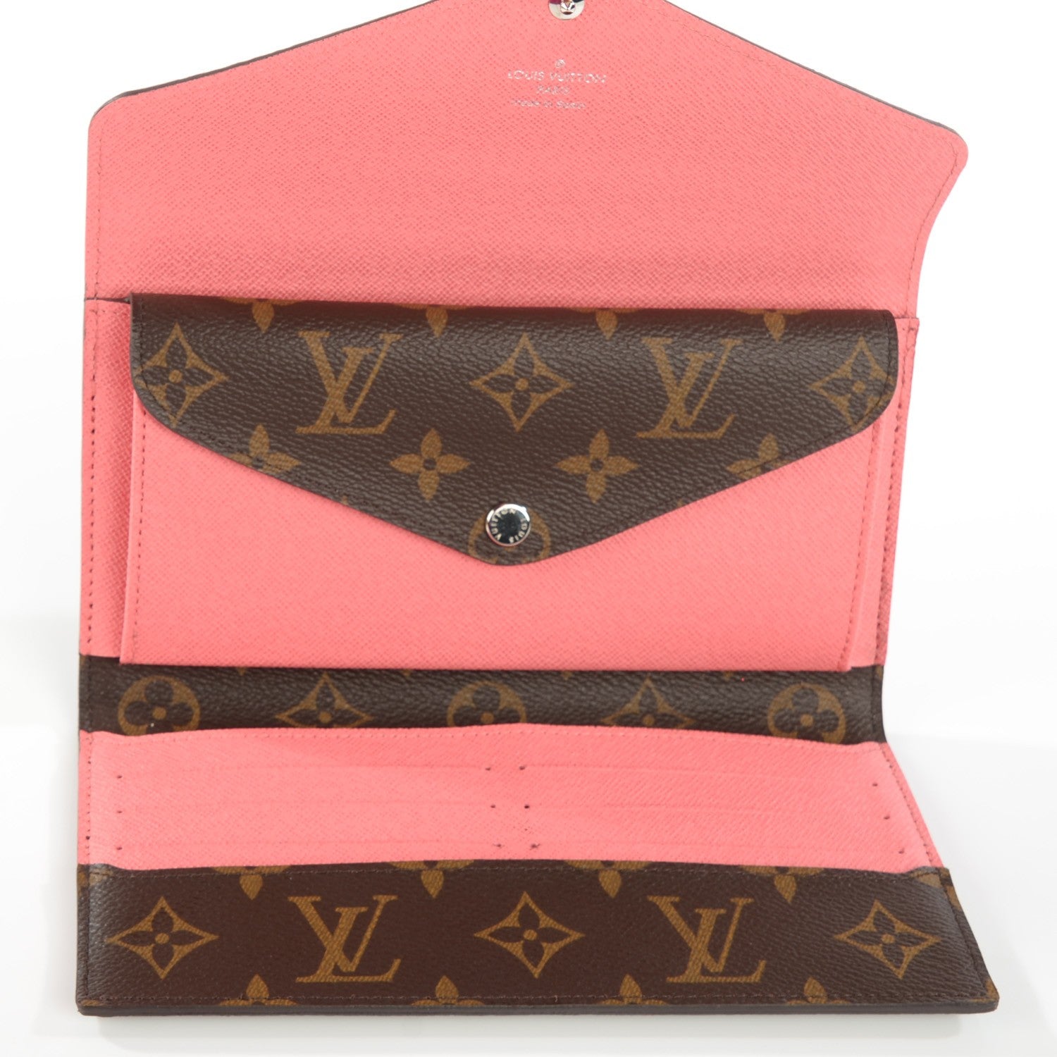 Louis Vuitton Monogram Epi Marie-Lou Long Wallet Corail 5 of 7
