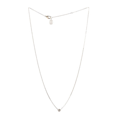 Cartier 18K Yellow Gold Diamond XS D'Amour Pendant Necklace 3 of 7