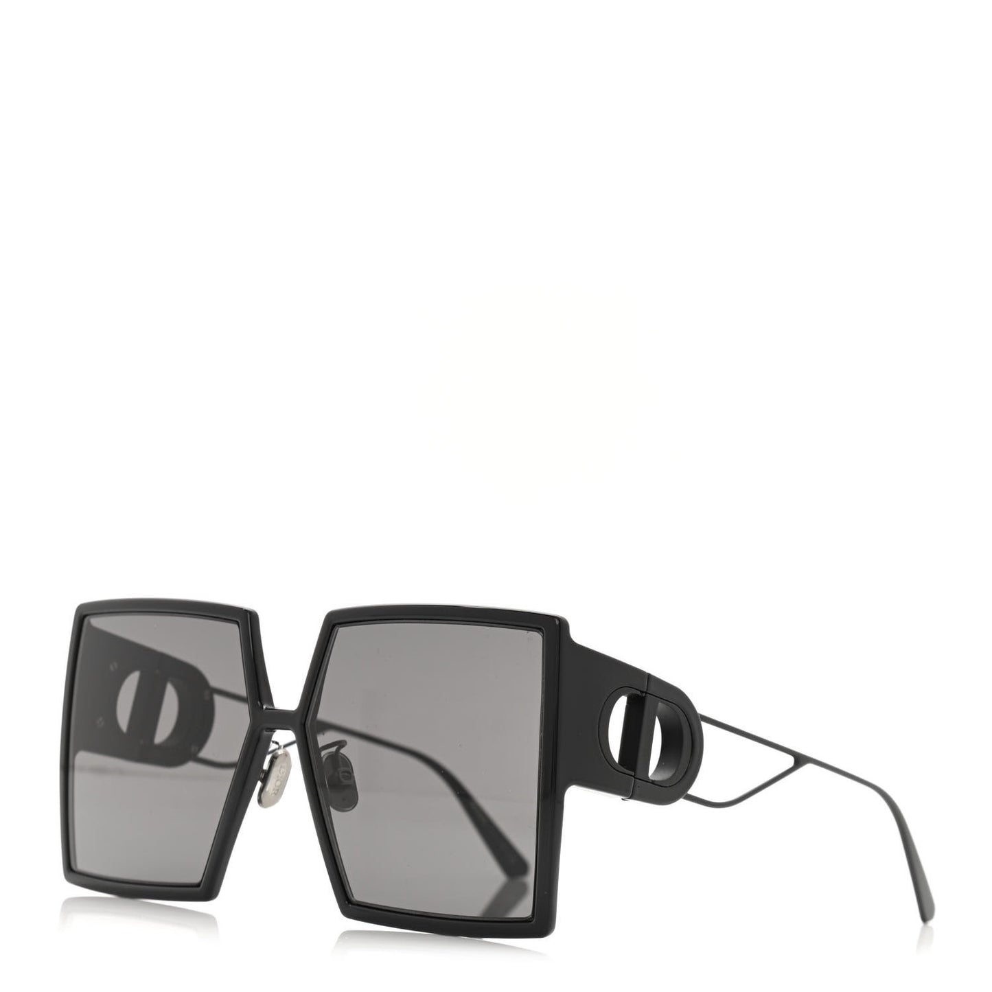 Square 30 Montaigne Sunglasses Black