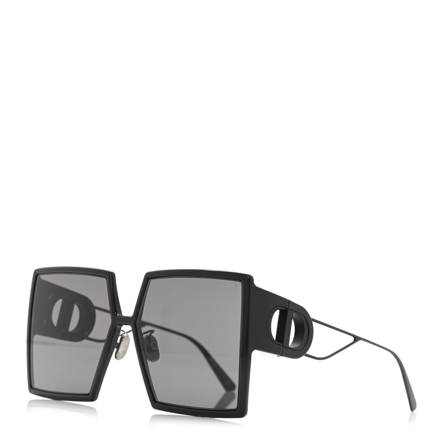 Christian Dior Square 30 Montaigne Sunglasses Black 1 of 8