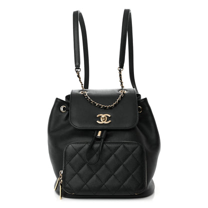 Chanel Caviar Quilted Business Affinity Backpack Black 1 of 10