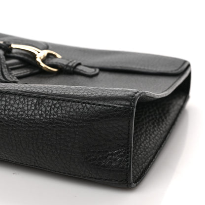 Gucci Cellarius Calfskin Medium Emily Chain Shoulder Bag Black 9 of 9