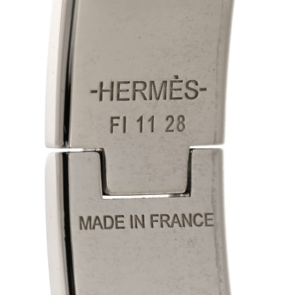 Hermes Enamel Narrow Clic Clac H Bracelet PM White 4 of 4