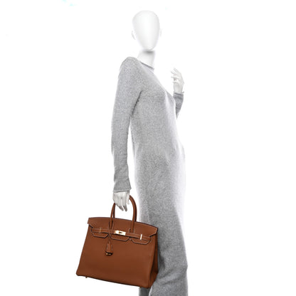 Hermes Togo Birkin 35 Gold 2 of 13