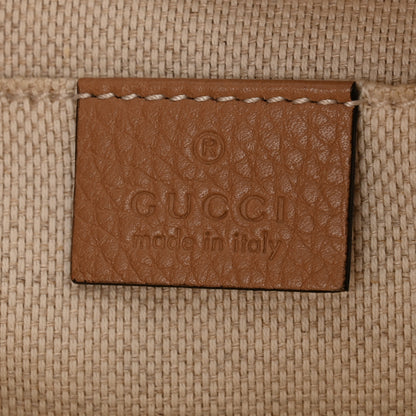Gucci Pebbled Calfskin Small Soho Disco Bag Camelia 6 of 12