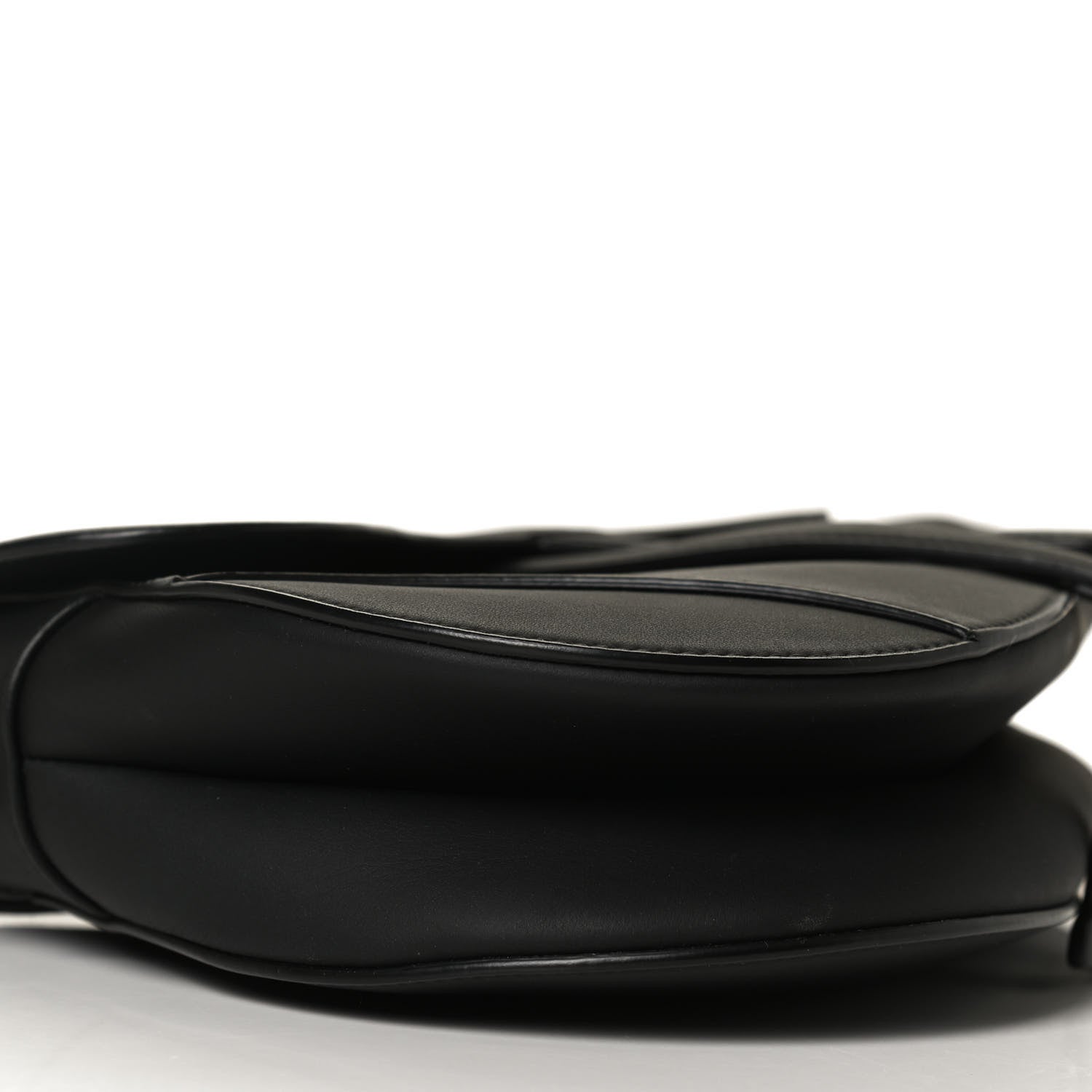 Christian Dior Ultra Matte Calfskin Saddle Bag Black 9 of 12