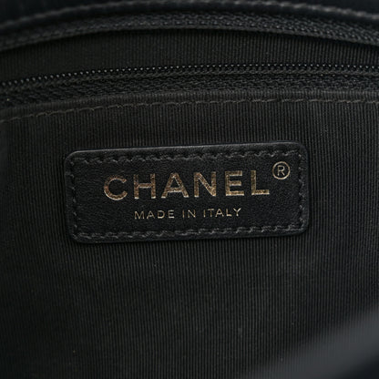 Chanel Calfskin Stitched Large Flap Black 7 of 12