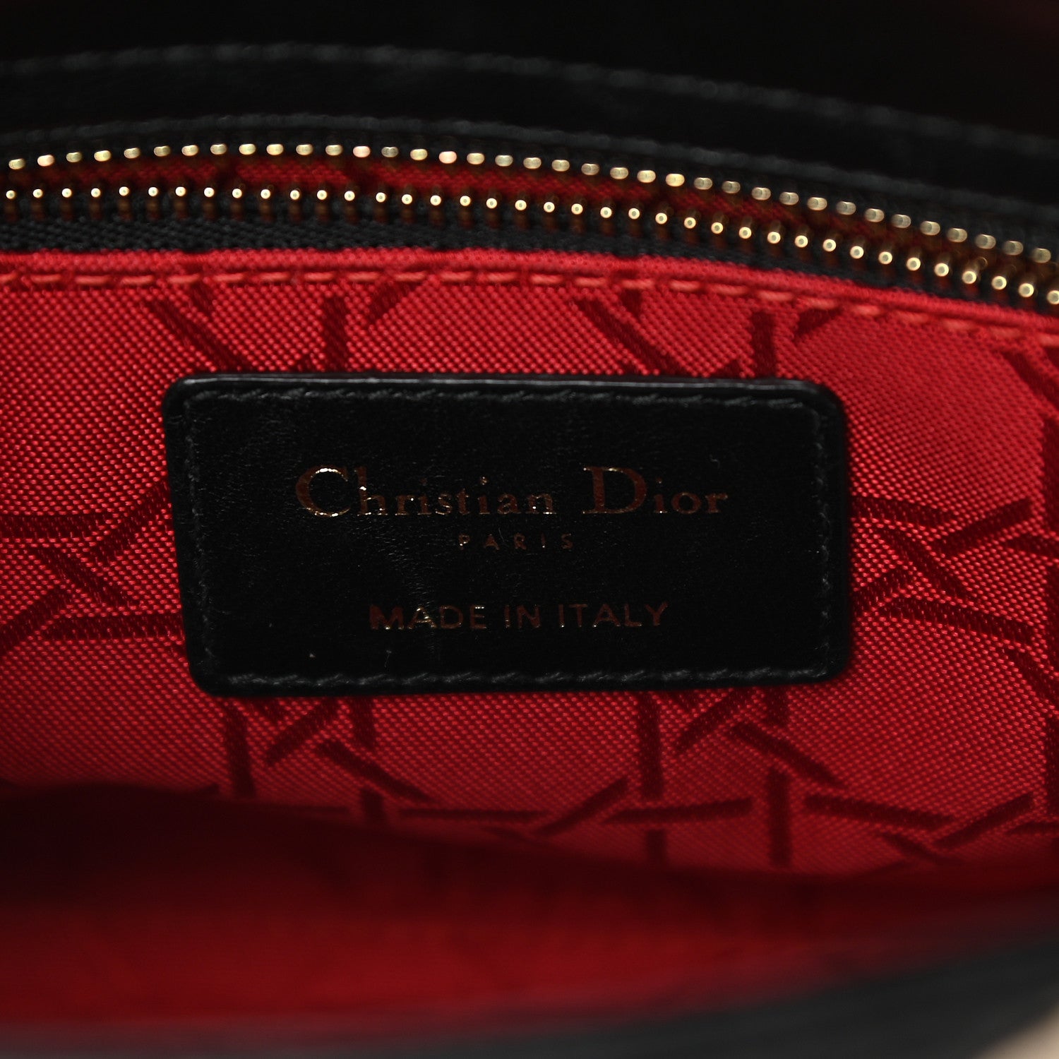 Christian Dior Lambskin Cannage Small My ABCDior Lady Dior Black 5 of 10